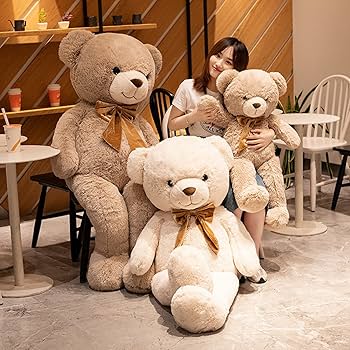 Amazon.co.jp: 熊ぬいぐるみ ふわふわ 抱きまくら 背もたれ